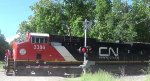 EVWR coal train with CN power